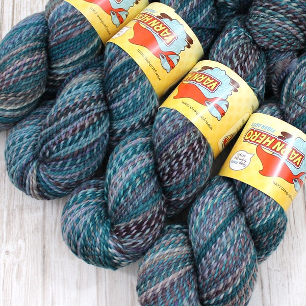 DK  - TAPESTRY -  Superwash Merino Wool - ColorMix Yarn hand dyed gradient striping marl marled ombre knitting crochet indie dyer