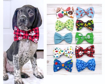 Dog Bow Ties, Cat Bow Ties, Dog Wedding Bows, Boy Dog Bows, Bow Ties for Dogs, Dog Accessories, Dog Gifts, Cat Accessories