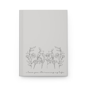 I Love You, It's Ruining My Life - Fortnight - TTPD - Matte Hardcover Journal Dream Diary Taylor Swift Swiftie Poet