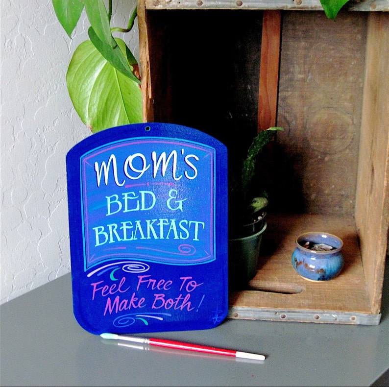 MOM'S Bed and Breakfast Wall Sign, Made To Order image 3