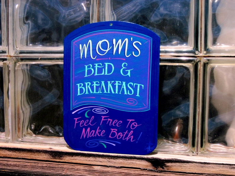 MOM'S Bed and Breakfast Wall Sign, Made To Order image 2