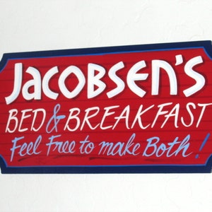 MOM'S Bed and Breakfast Wall Sign, Made To Order image 4