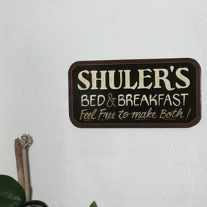 MOM'S Bed and Breakfast Wall Sign, Made To Order image 5