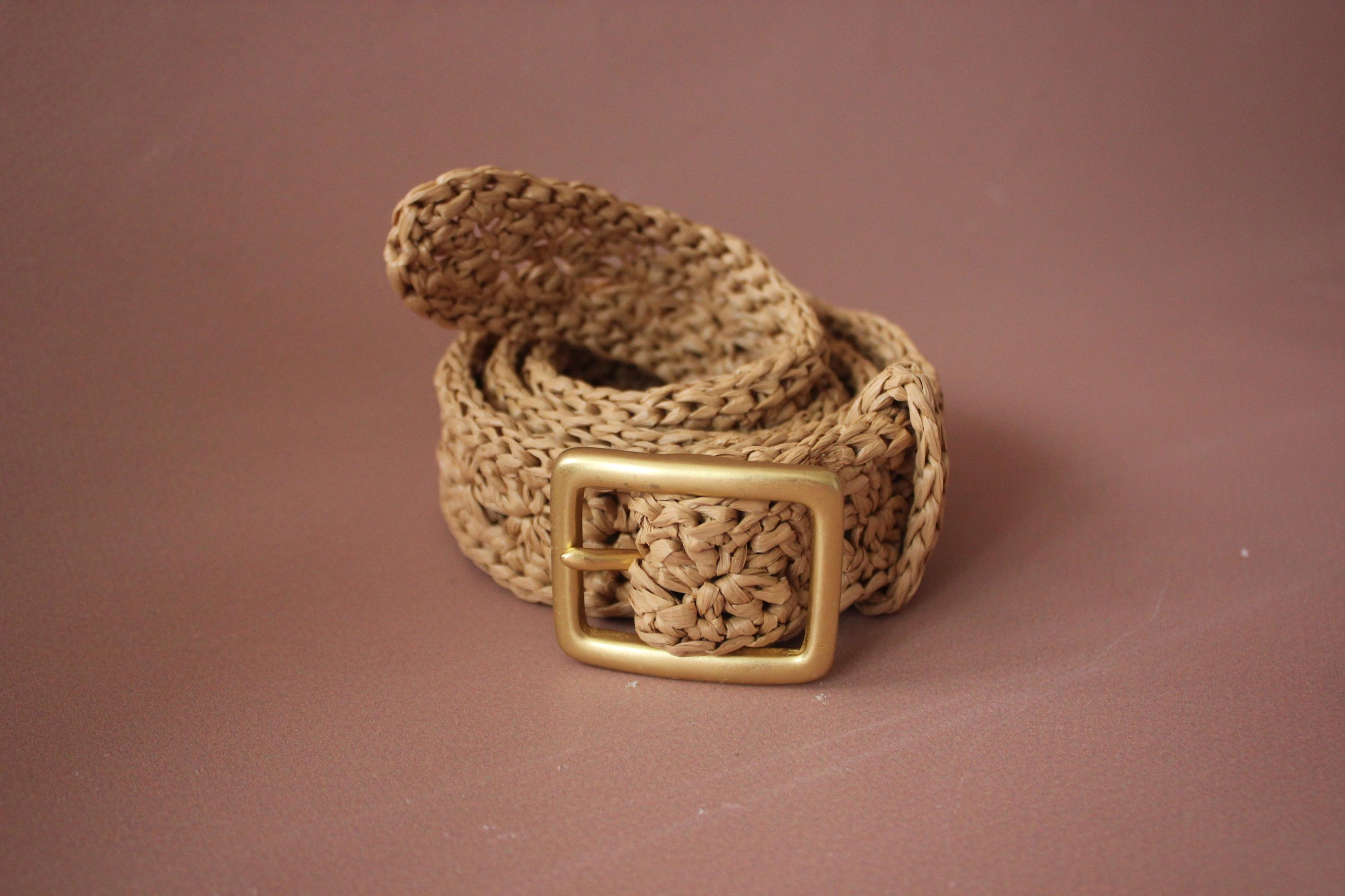 Raffia Belt Women - Etsy display picture 1