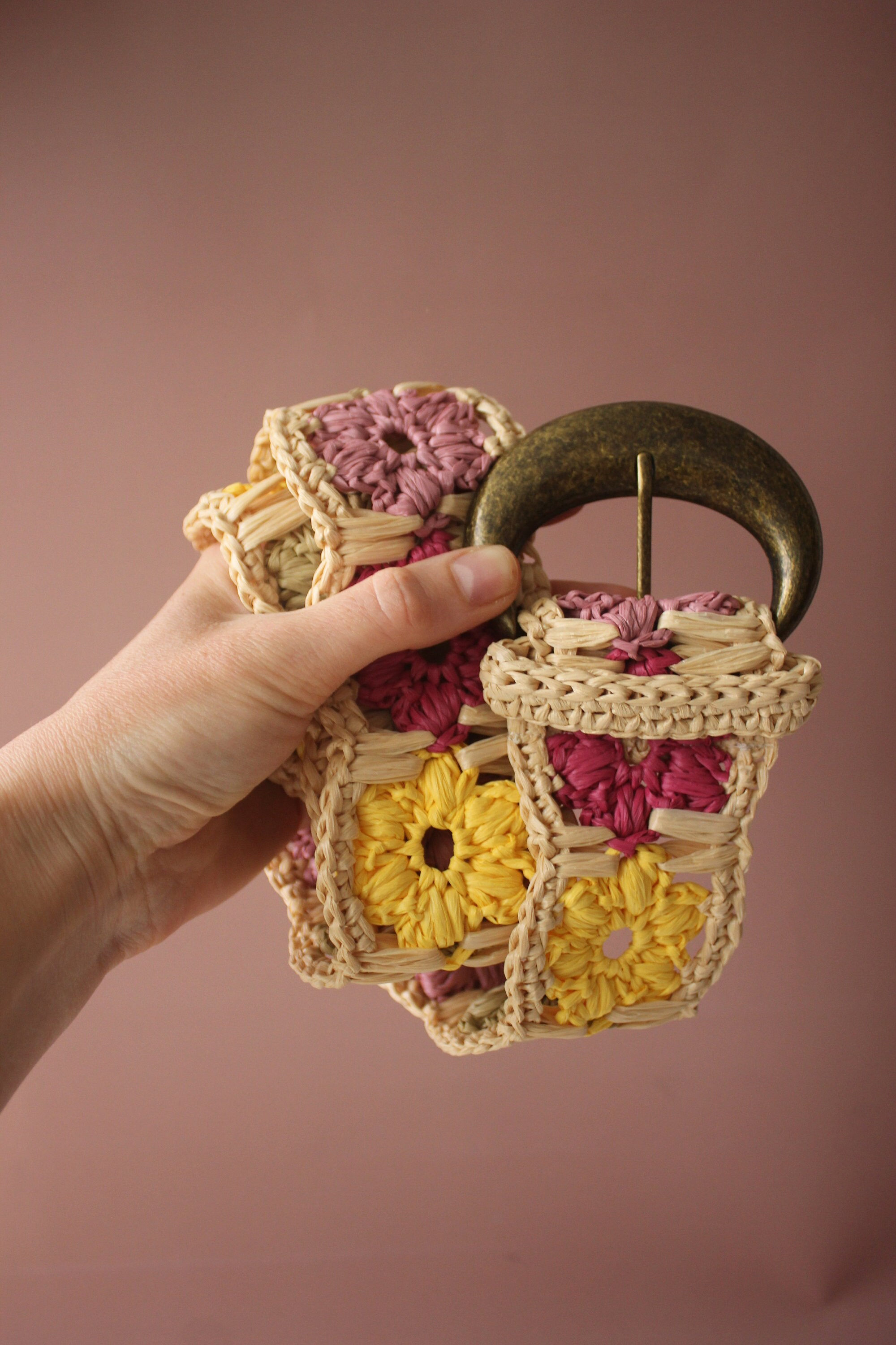 Raffia Loop Belt