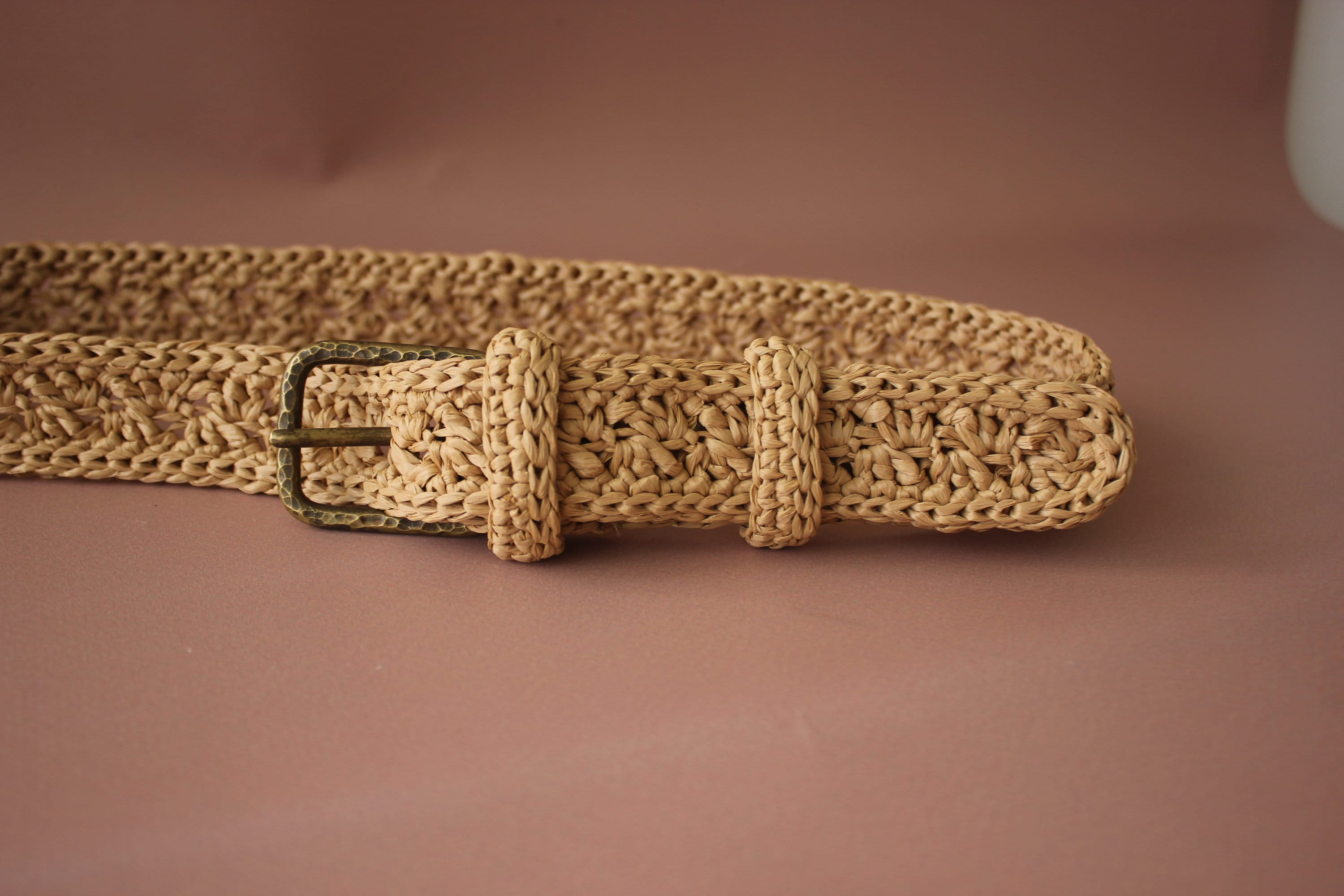 Raffia Belt