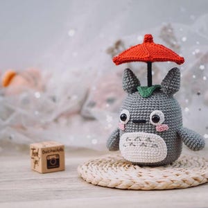Totoro Crochet Pattern | Cute Studio Ghibli-Inspired Amigurumi Toy PDF | Easy Crochet Pattern for Fans & Collectors