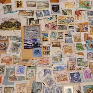 Más de 100 sellos de Austria en papel, Suecia, Filatelia, Sellos postales, Scrapbooking, Diario