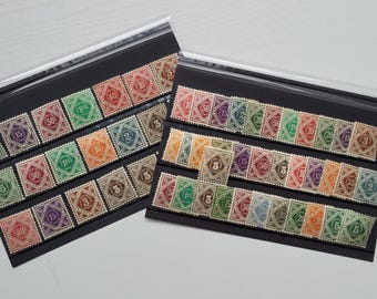 Plus de 50 timbres officiels du Wurtemberg non utilisés, timbres anciens, Allemagne, philatélie, timbre-poste, Vieille Allemagne
