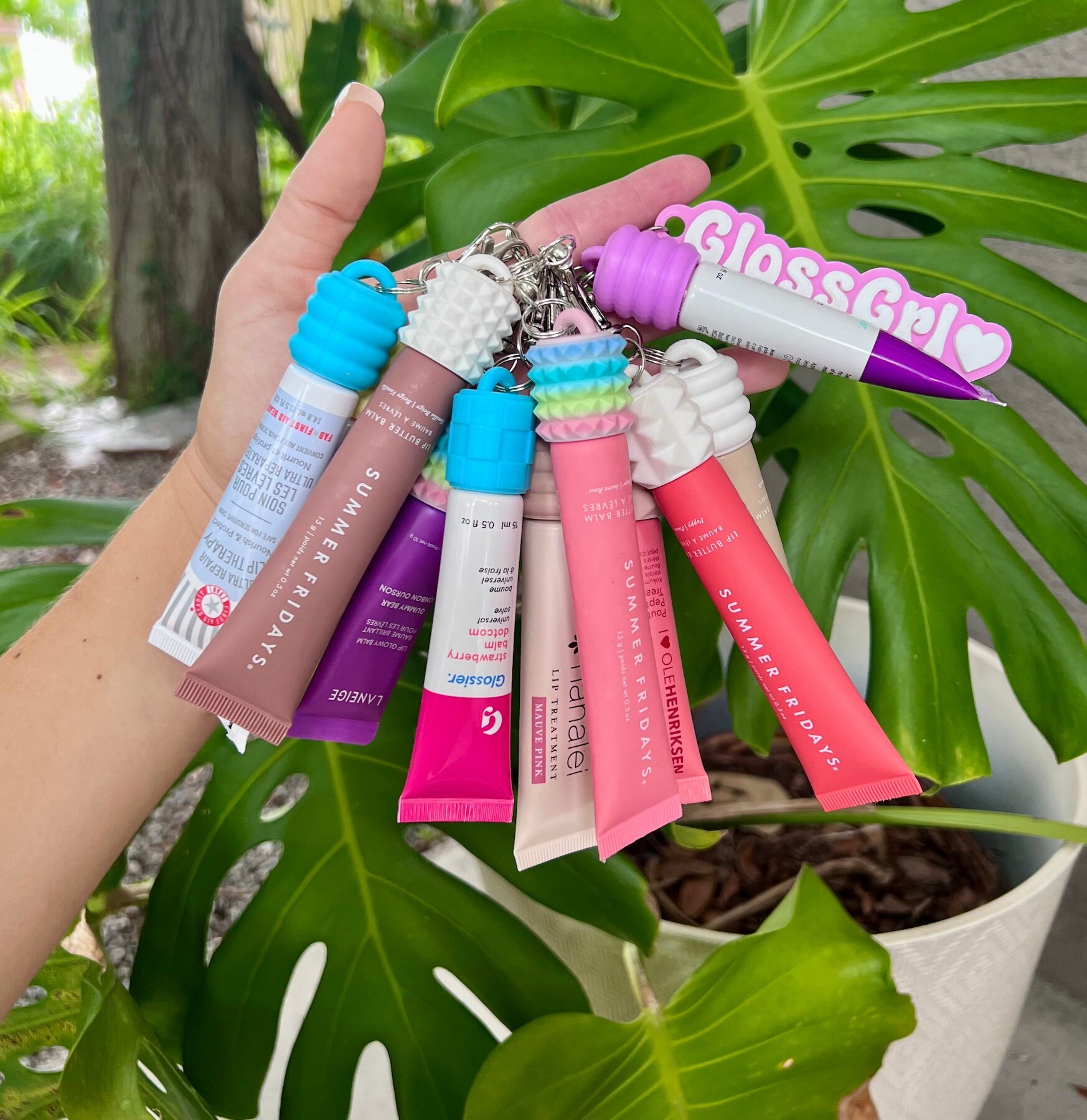 GLOSSGRL Keychain Cap for Lipgloss and Balm - Bubble Cap - Chap