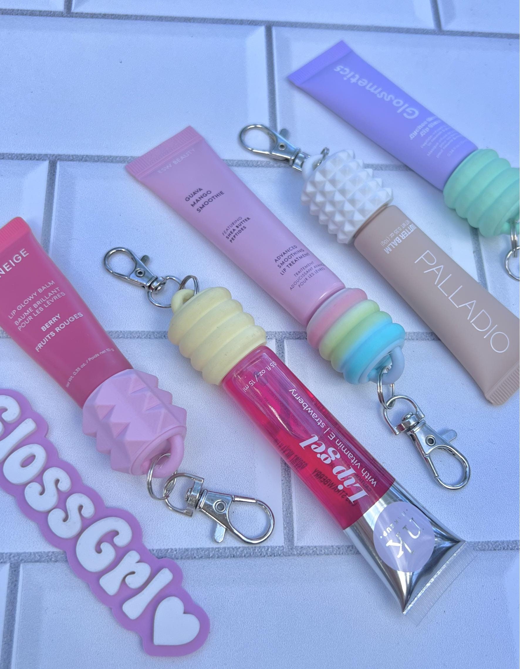GLOSSGRL Keychain Cap for Lipgloss and Balm - Bubble Cap - Chap