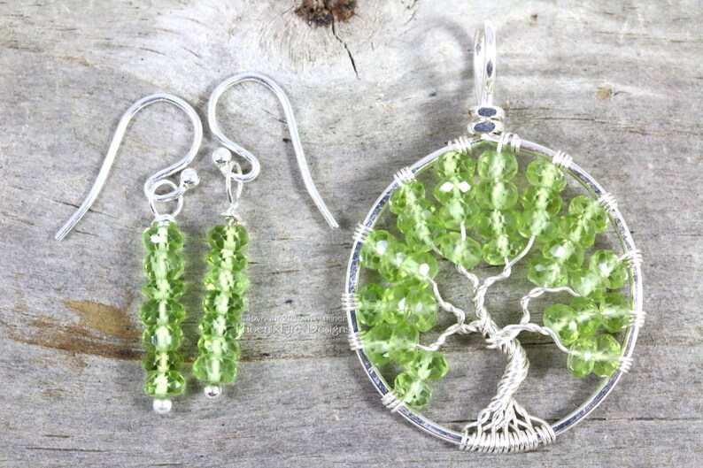 Peridot Earrings, Dangle Earrings, Sterling Silver Earring, Spring Green Gemstone Jewelry, Christmas Gift For Her Stocking Stuffer image 4