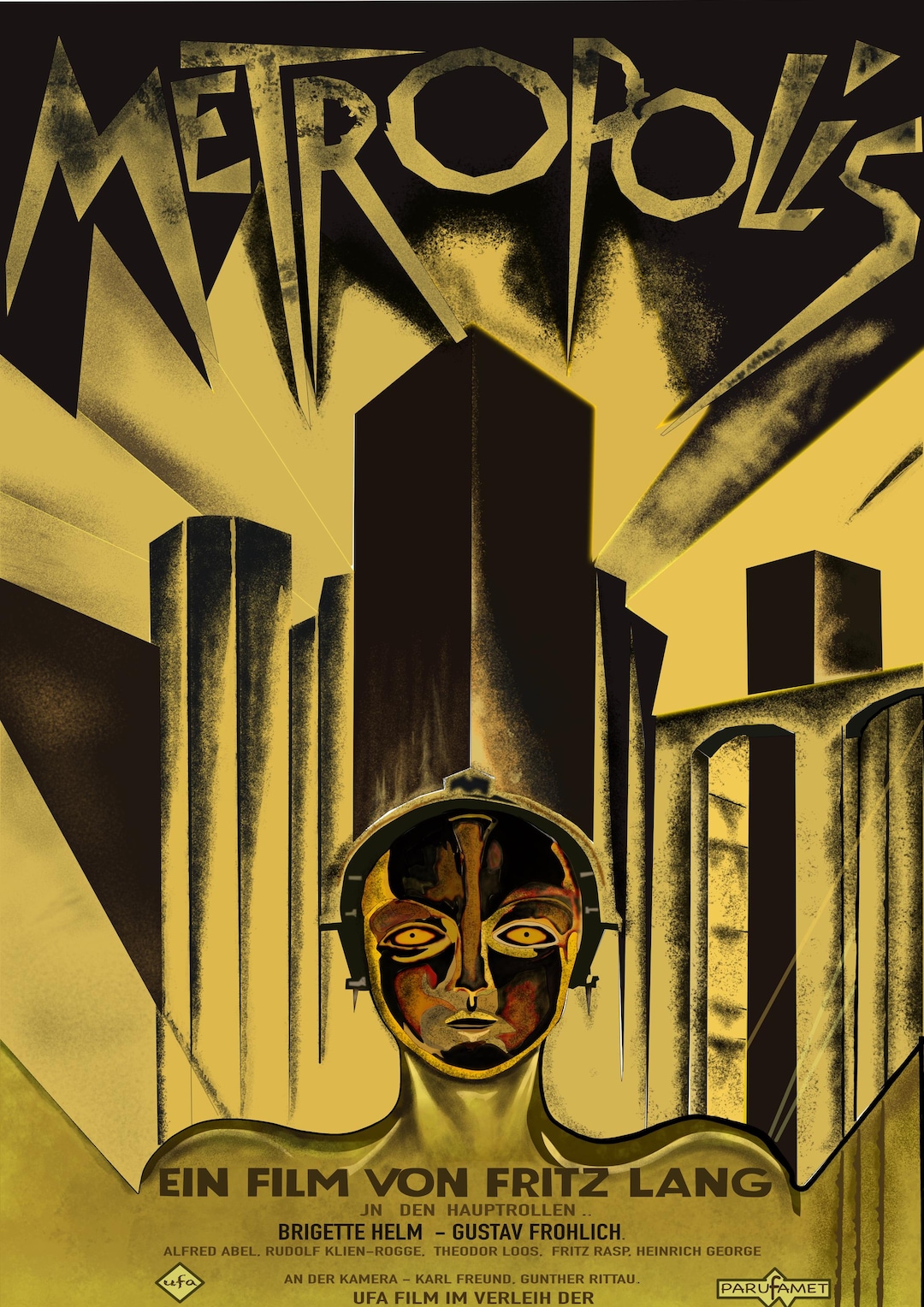Metropolis Poster - Etsy