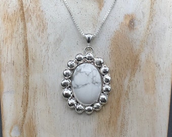 Victorian Stevie Nicks Inspired Sterling Silver Gemstone Necklace, Artisan Bohemian Necklace, OOAK Gifts For Her