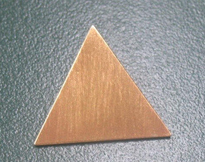Stevie Nicks Inspired 24K gold-PLATED Triangle Pyramid Pendant, NO CHAIN, Stevie Nicks Pyramid Pendant without Chain, Pendant Only