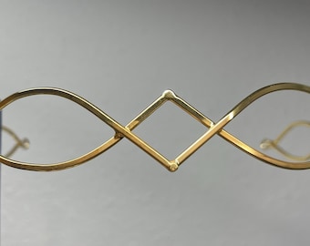 Gold Wedding Circlet, Men’s Circlet, Unisex 14K gold plate Headpiece, Heavy Wire Circlet, Elvish Circlet, Gold Diadem, Norse Headpiece