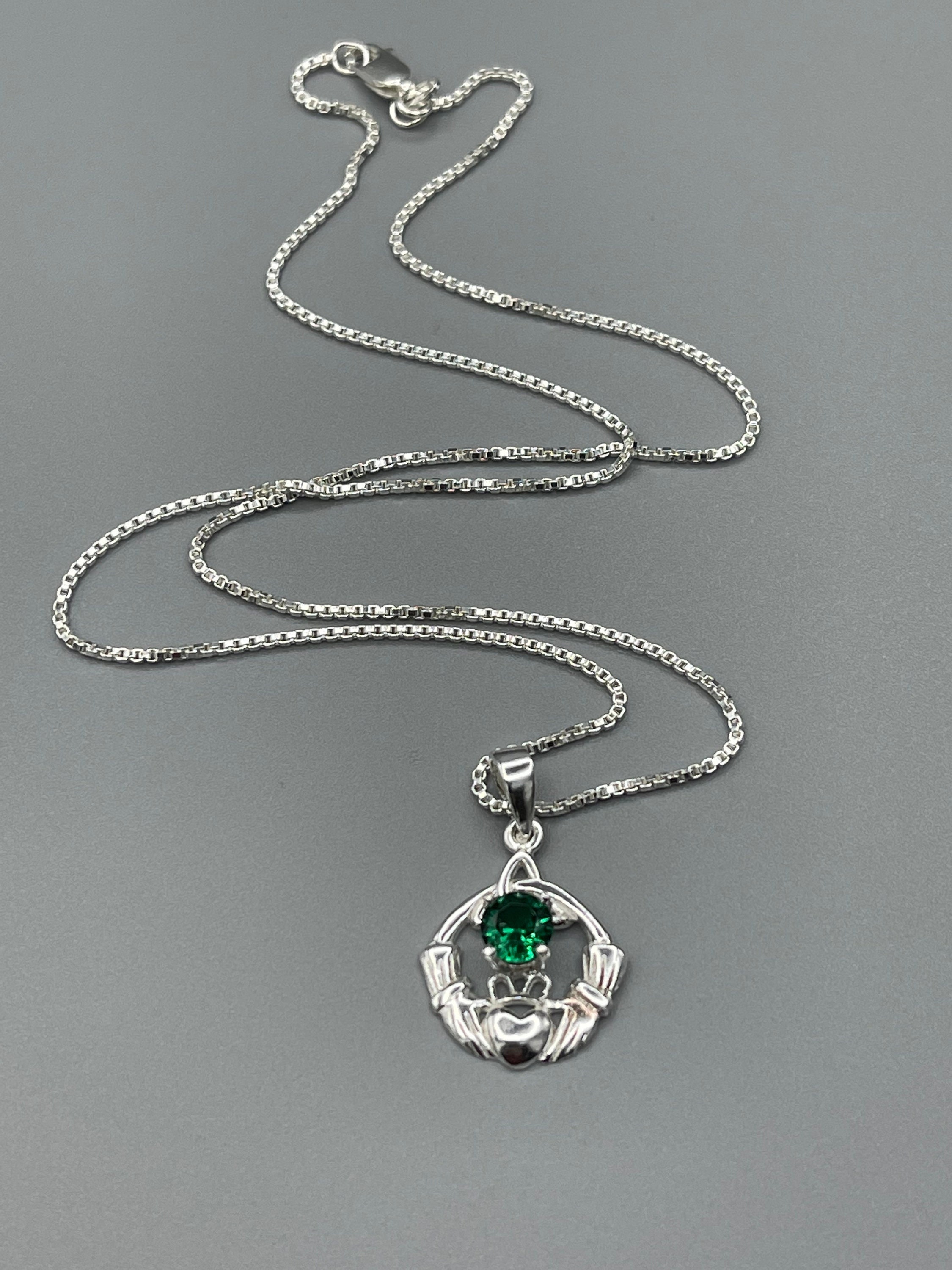 Claddagh Pendant-P014GCL