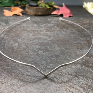 Unisex Simple Sterling Silver Circlet, Cosplay Circlets, Renaissance Boho Simple Headpiece, Unisex Circlets