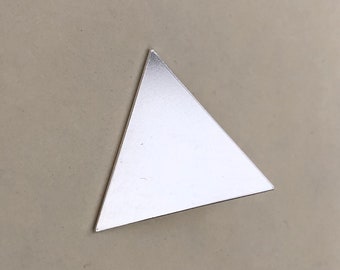 Stevie Nicks Inspired Sterling Silver Pyramid Pendant - Bohemian Triangle (Pendant Only), Pyramid Jewelry, Triangle Shaped Necklace