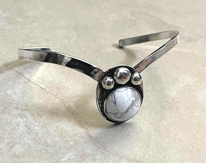 Sterling Silver Stevie Nicks Inspired Bohemian Bracelet Cuff, Handmade Bracelet, Gifts For Her