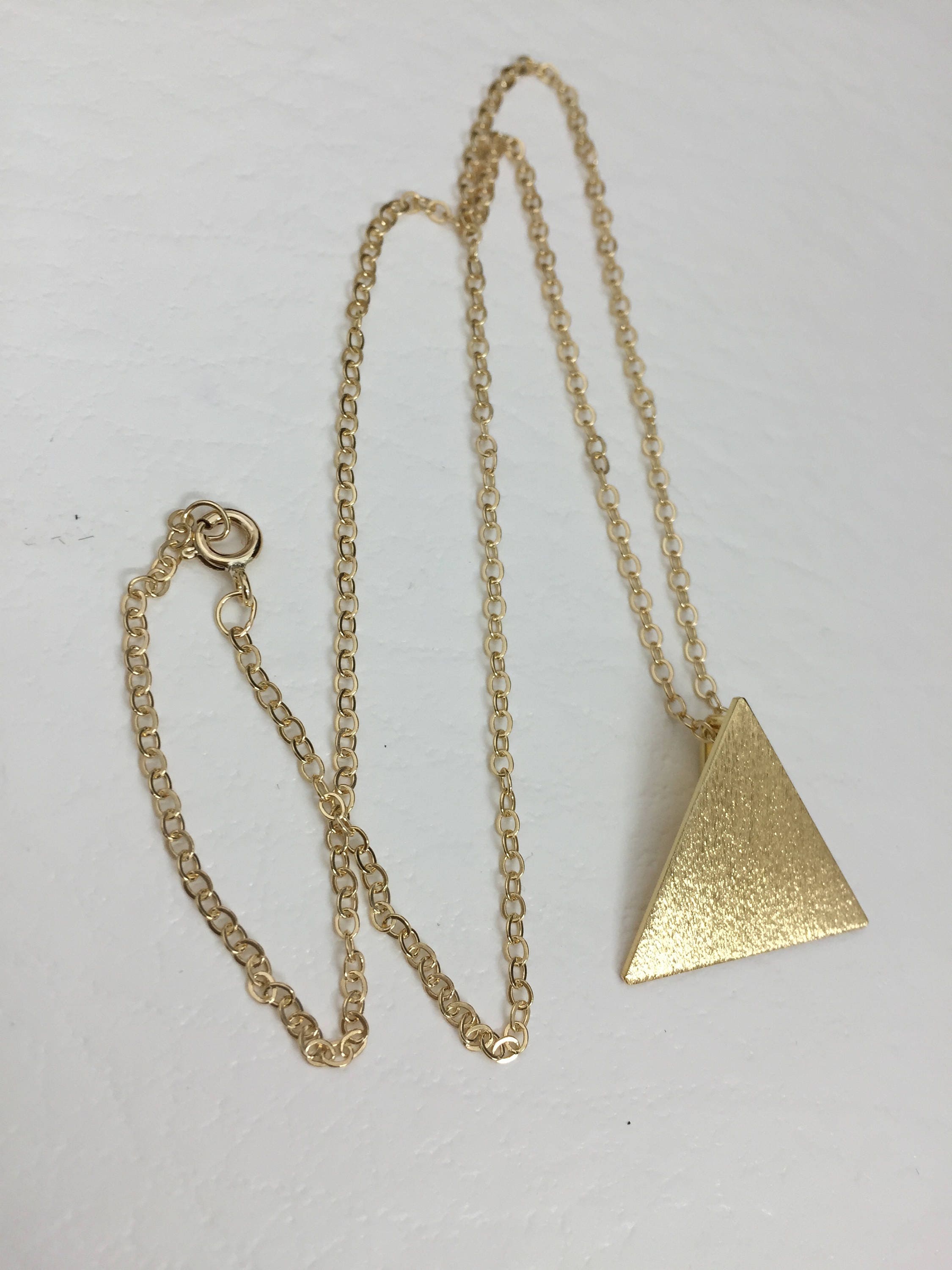 Triangle Necklace | For Air Signs