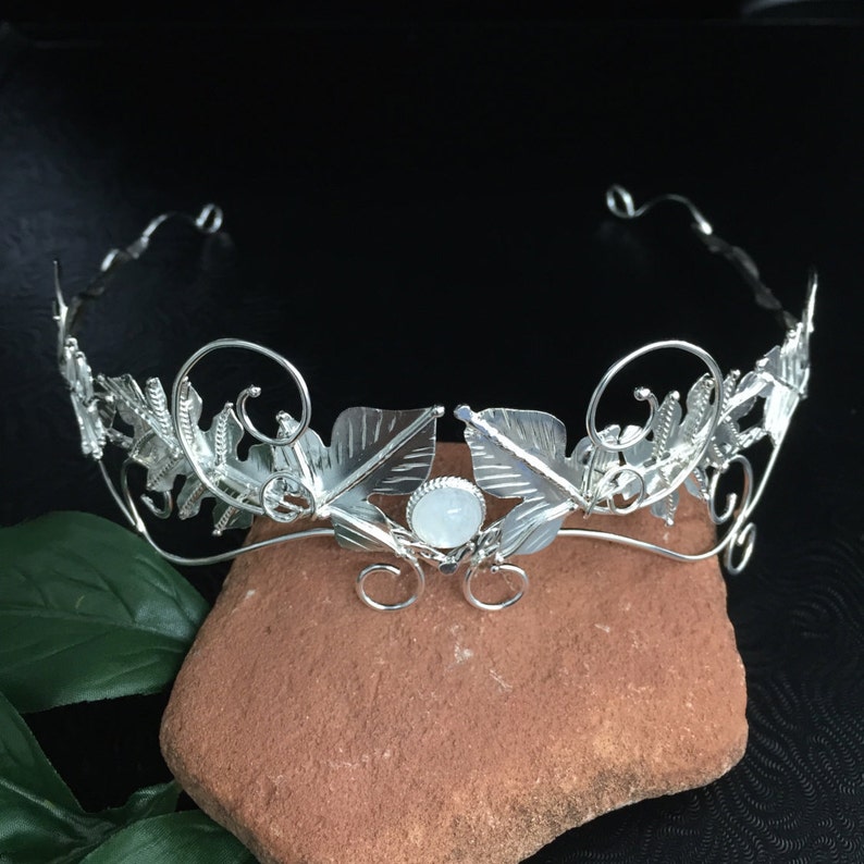 Sapphire Moon Woodland Tiara