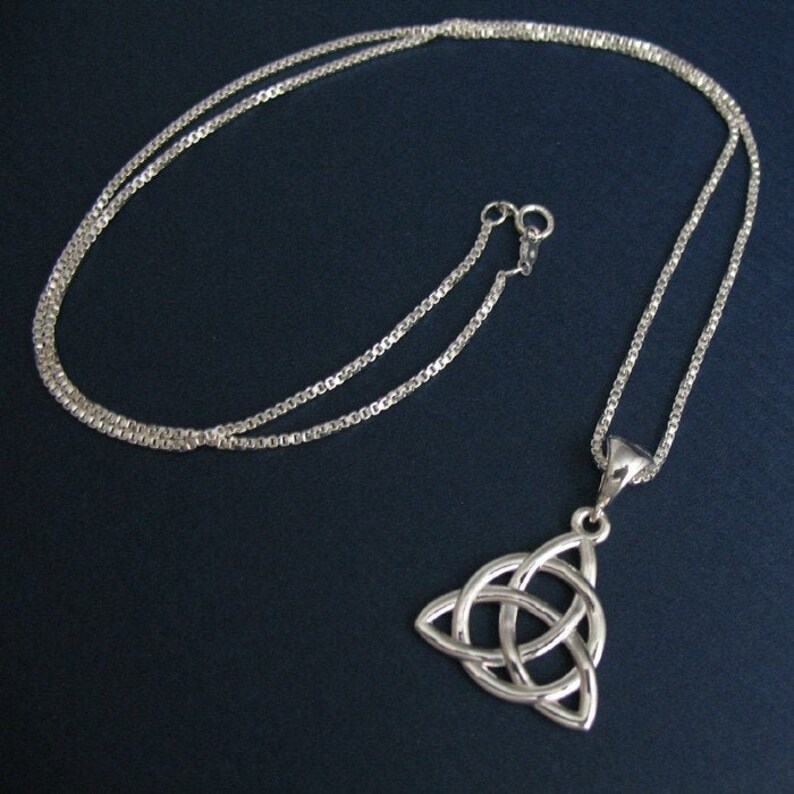 Collier Nœud Celtique En Argent Sterling 925 Avec Pierre De Lune – Pendentif élégant Et Spirituel – Cadeau Parfait Pour Femme, Mère Ou Amoureuse Des Symboles - 12