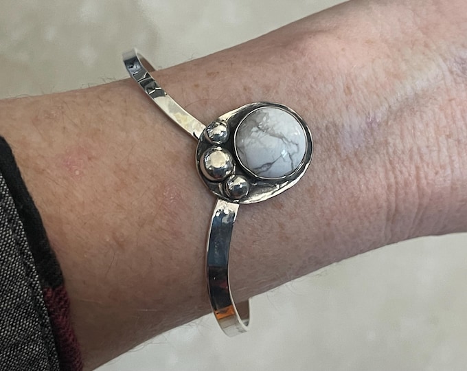 Sterling Silver Stevie Nicks Inspired Bohemian Bracelet Cuff, Handmade Bracelet, Gifts For Her