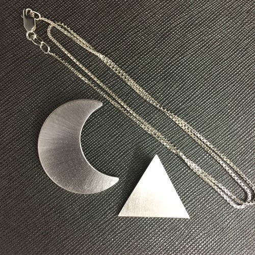 Crescent Moon Necklace Stevie Nicks 