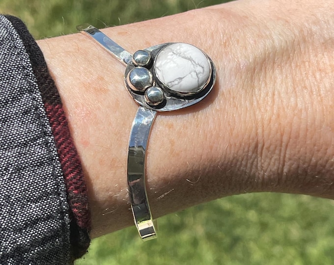 Sterling Silver Stevie Nicks Inspired Bohemian Bracelet Cuff, Handmade Bracelet, Gifts For Her