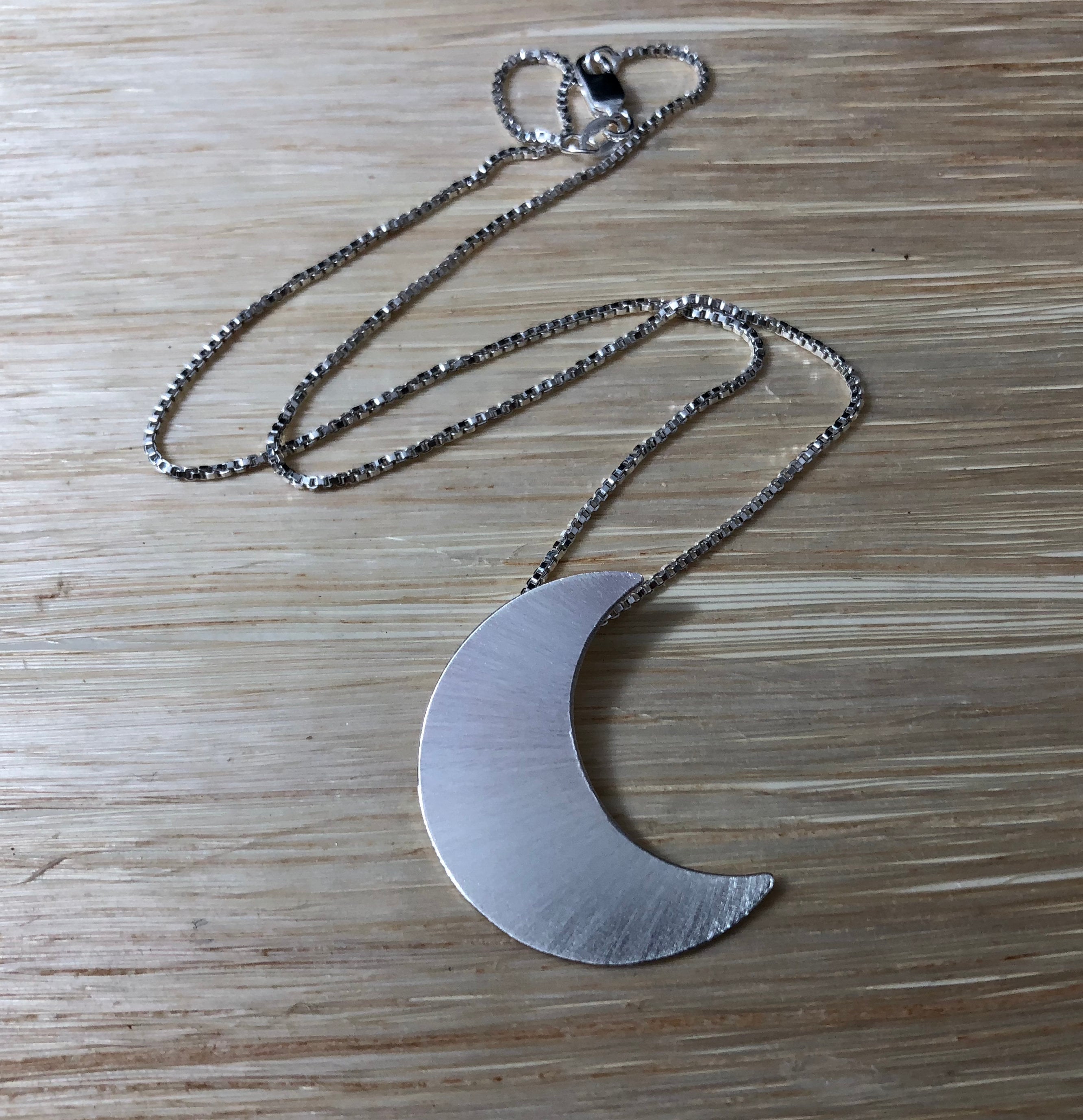 Stevie Diamond Moon and Star Pendant on chain – Sweet Marie Jewellery