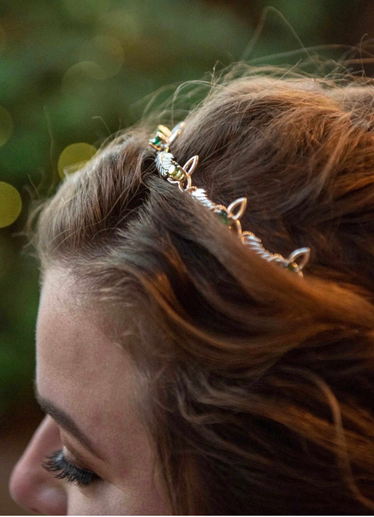 Gemstone tiara deals