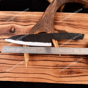 Hand Forged Kitchen Knife Blank Blade, Handmade 1095 Steel Blank Blade Chef knives, Chef knife, Knife Making material, Knife supplies USA bild 5