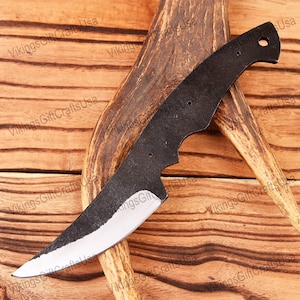 Custom handmade 1095 Steel Blank blade, Skinner Knife blank blade, Hand Forged Blank Knives, Skinner Knives , Camping Knife Blank Knife kit