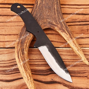 Custom made Full Tang 1095 Steel Skinner Knife Blank Blade, handmade Blank Blades, hand Forged Custom knives for men, Knife Making Material