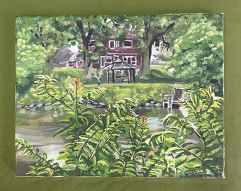 Erie Canal Painting