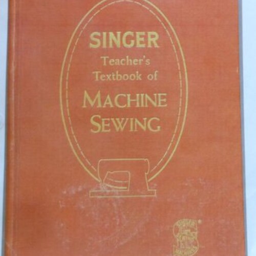 Manuel de couture à la machine de l'enseignant chanteur 1957 - sur CD (fichier PDF) Livraison GRATUITE !!!! Un livre vintage rare !