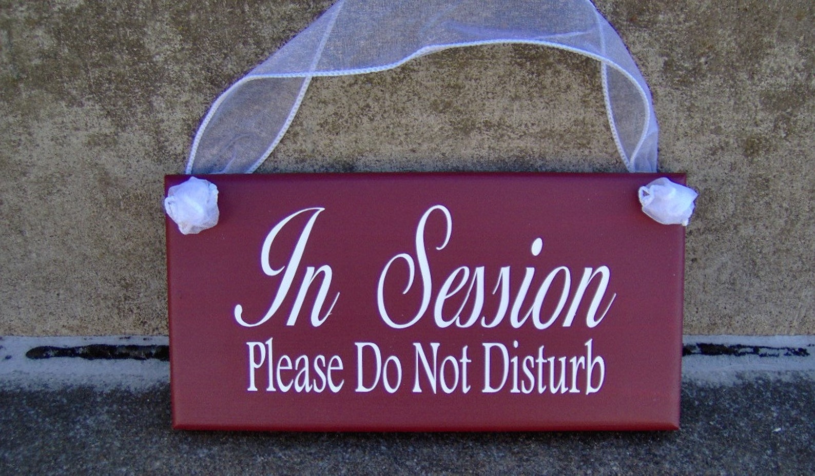 In Session Please Do Not Disturb Wood Sign Vinyl Office | Etsy