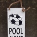 Swimming Pool Open Closed Wood Vinyl Sign for Backyard Front Door - Etsy