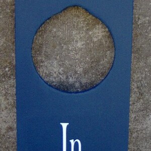 In Session Door Knob Hanger Wood Vinyl Sign Nautical Navy Blue Business Retail Shop Spa Salon Massage Therapy Private Please Wait Inform image 5