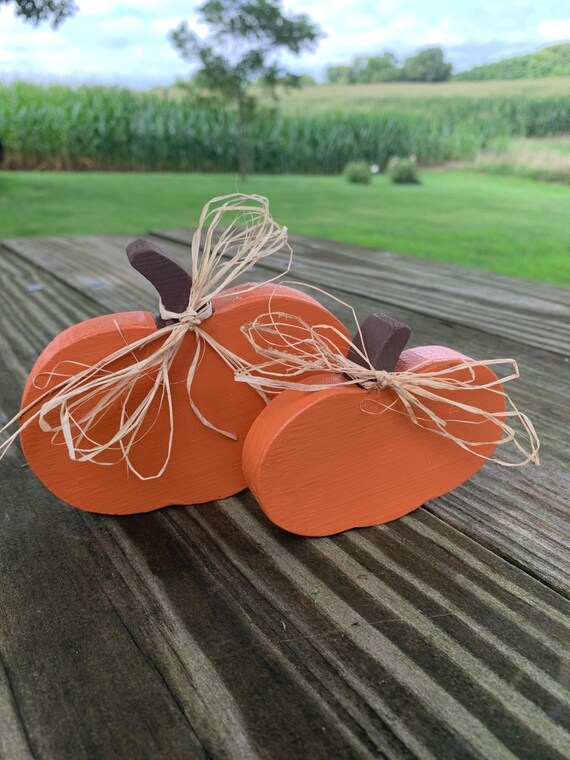 Pumpkin Tier Tray Decor or Planter Pick Display Options for Fall Decor