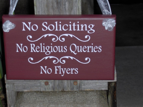 No Soliciting Home Professional Business Sign Perfect for Retail Stores Offices and Residential Properties Sign that Provides Clear Message