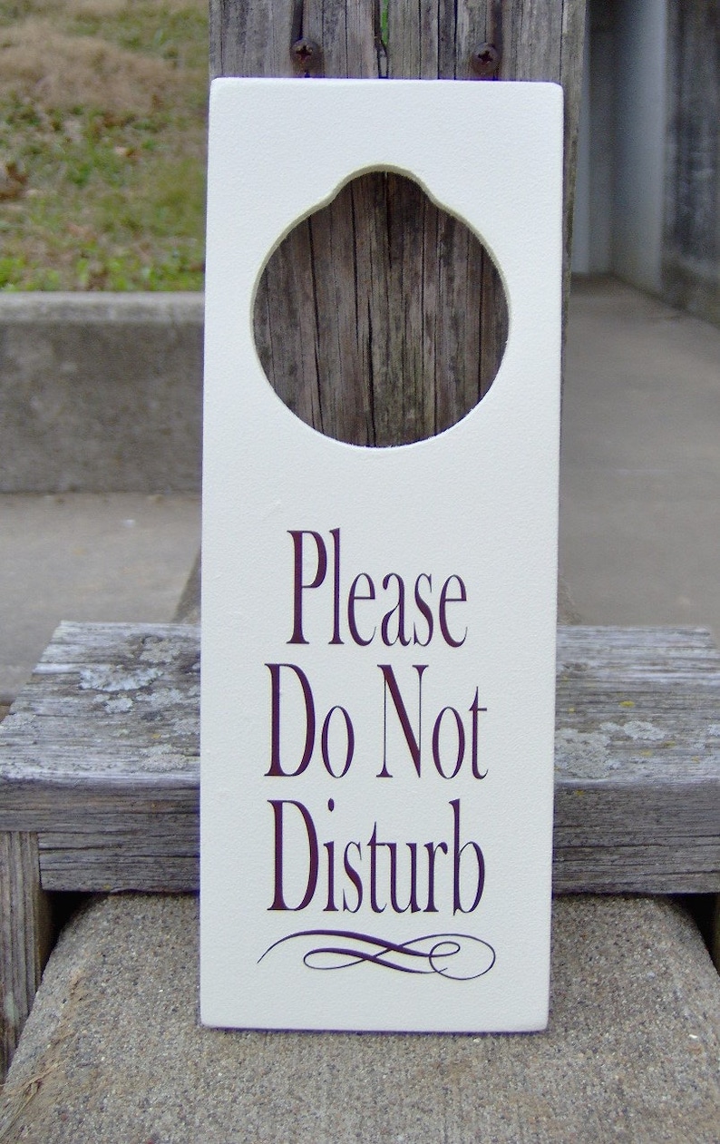 please-do-not-disturb-door-knob-hanger-office-sign-business-etsy