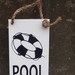 Swimming Pool Open Closed Wood Vinyl Sign for Backyard Front Door - Etsy
