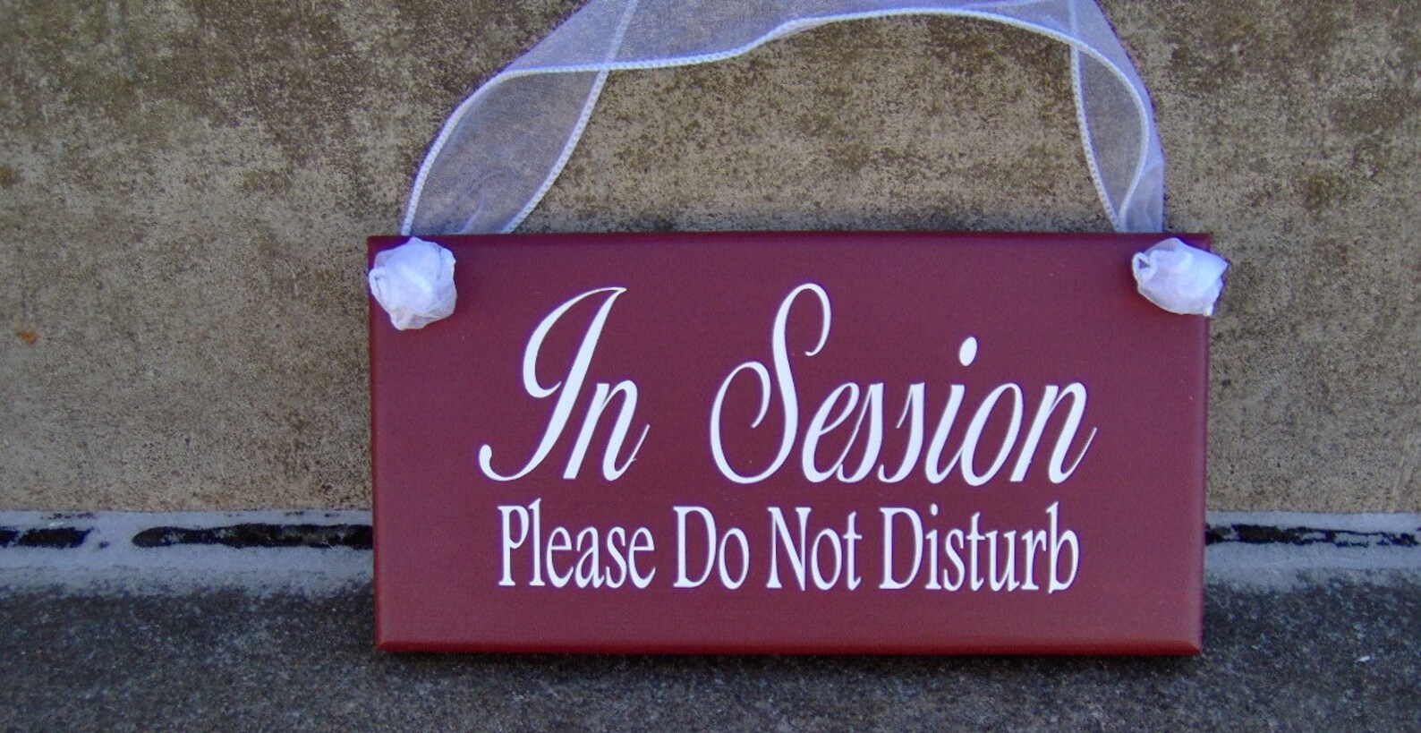 In Session Please Do Not Disturb Wood Sign Vinyl Office | Etsy