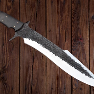 New Handmade carbon steel Bowie knife Hunting Big Vintage Bowie Knife Birthday Anniversary Wedding Halloween Thanksgiving Christmas Gift