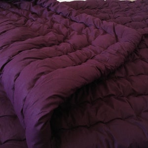 Organic Wool Quilt// Handmade Wool Quilt// Wool Duvet // Custom Size