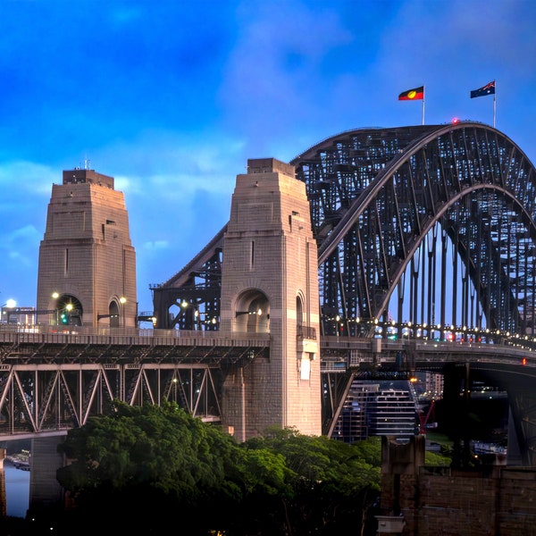 Sydney Harbour Bridge at Sunrise