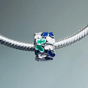 New Authentic Silver BUTTERFLIES Clip Charm 925 Ale Silver /Charm for bracelet/Fit For Pandora Bracelet/Silver Bracelet/Safety Chain