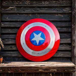 Handcrafted Captain America Shield Replica |Cosplay